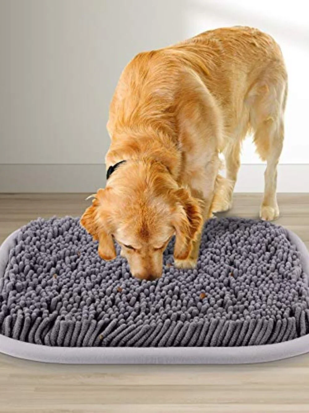 New Snuffle Mat for Dogs, 17'' x 21'' Dog Sniffing Interactive Feeding Game Bore